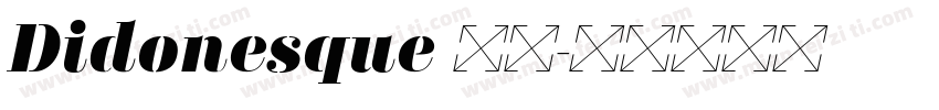 Didonesque 下载字体转换